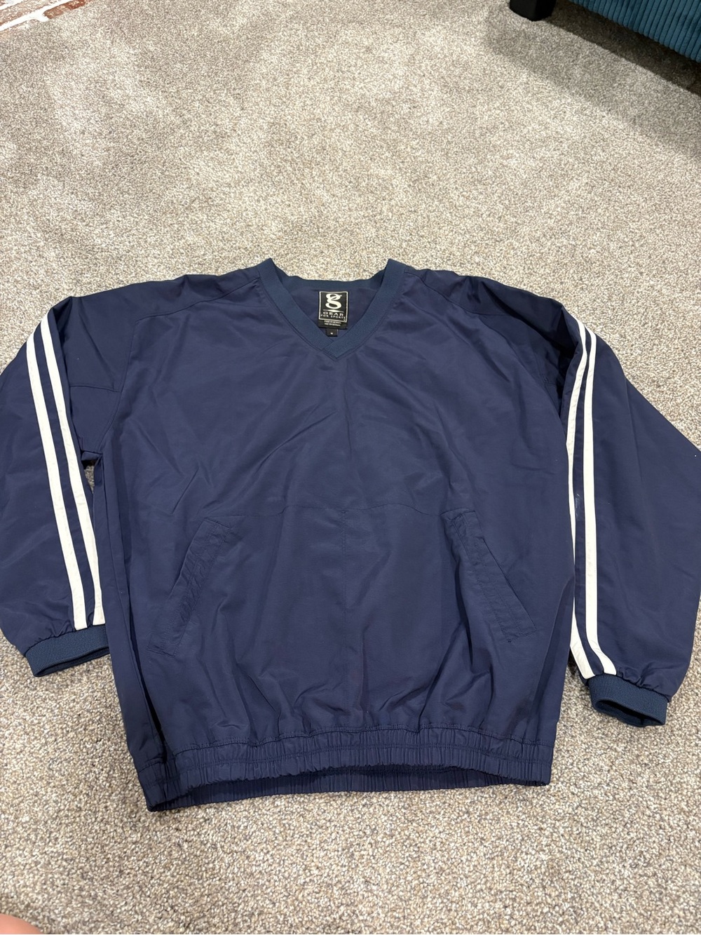 Gear For Sports Navy Pullover Windbreaker